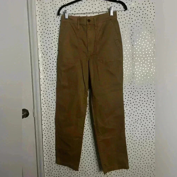 Madewell The Perfect Vintage Straight Workwear Pant - Picture 2 of 12